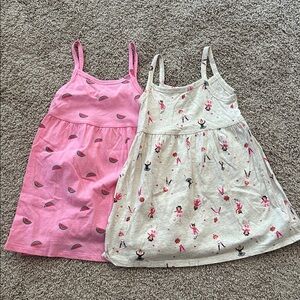 Old Navy Girls' Dress Set - Pink and Cream